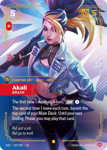 Akali, Brash (SP) (SP2/005) (Radiance) (RAD)