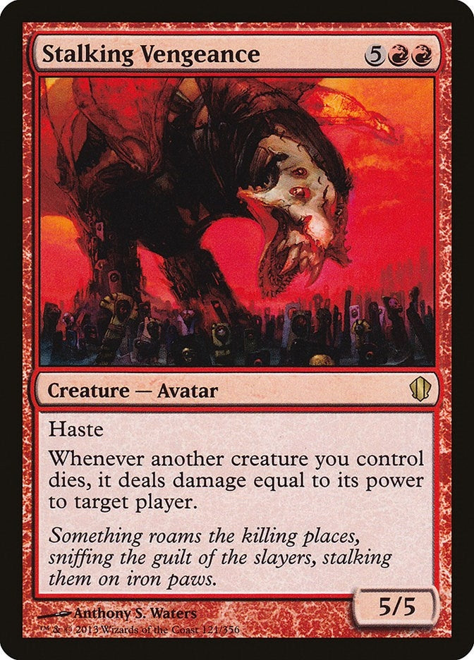 Image for Stalking Vengeance (121) [Commander 2013]