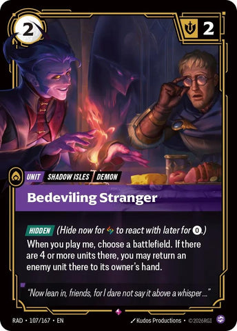 Bedeviling Stranger (107/167) (Radiance) (RAD)