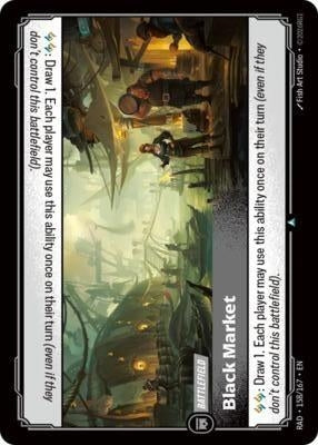 Black Market (158/167) (Radiance) (RAD)