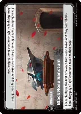 Black Rose Sanctum (159/167) (Radiance) (RAD)