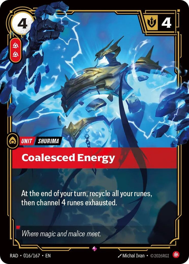 Coalesced Energy (016/167) (Radiance) (RAD)