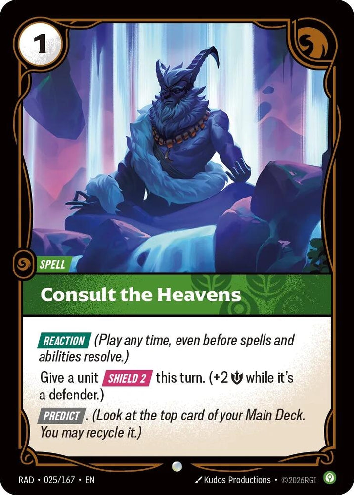 Consult the Heavens (025/167) (Radiance) (RAD)