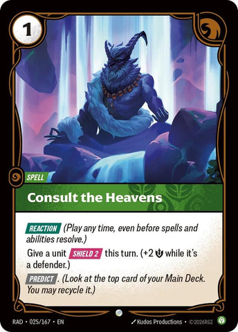 Consult the Heavens (025/167) (Radiance) (RAD)