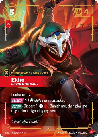 Ekko, Revolutionary (021/167) (Radiance) (RAD)