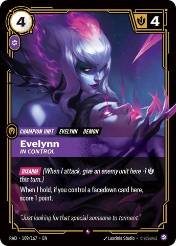 Evelynn, In Control (109/167) (Radiance) (RAD)