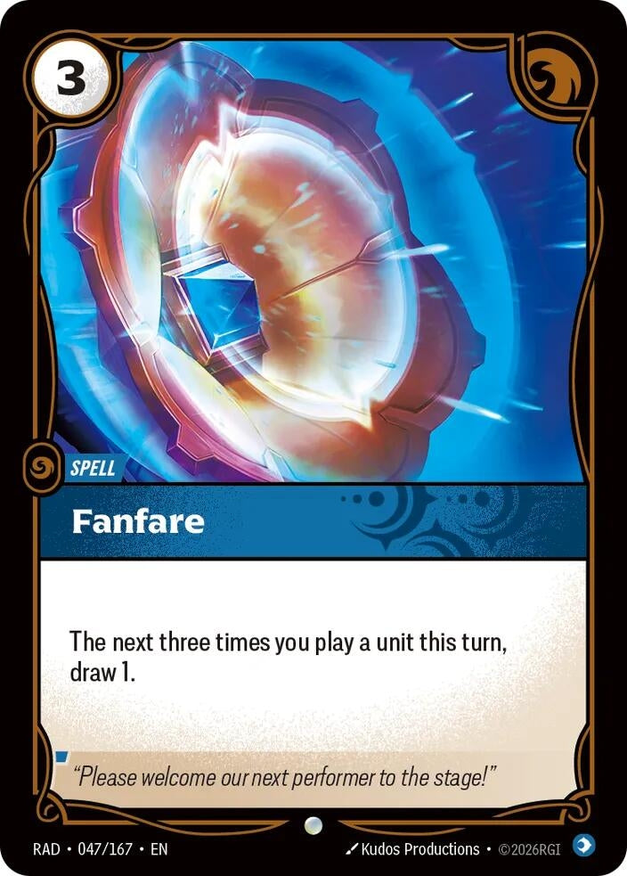 Fanfare (047/167) (Radiance) (RAD)