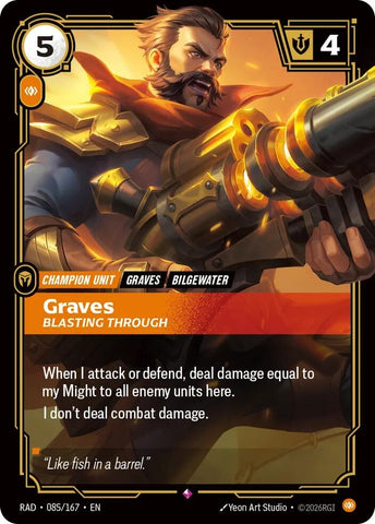 Graves, Blasting Through (085/167) (Radiance) (RAD)