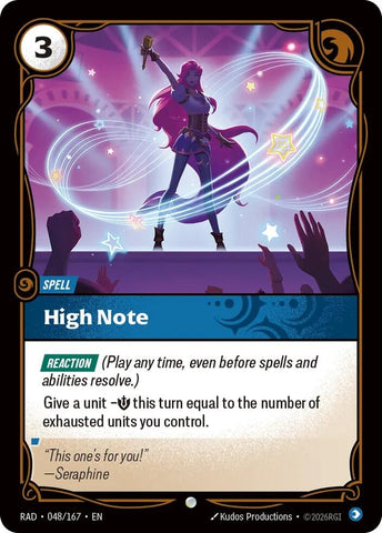 High Note (048/167) (Radiance) (RAD)