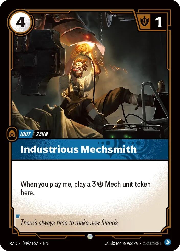 Industrious Mechsmith (049/167) (Radiance) (RAD)
