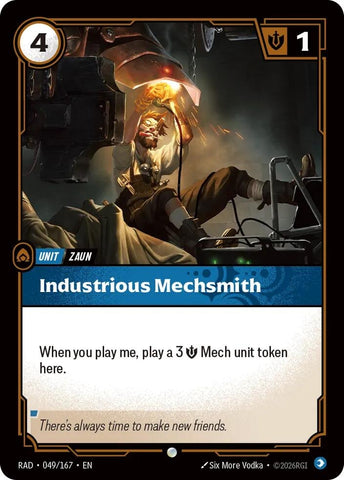 Industrious Mechsmith (049/167) (Radiance) (RAD)