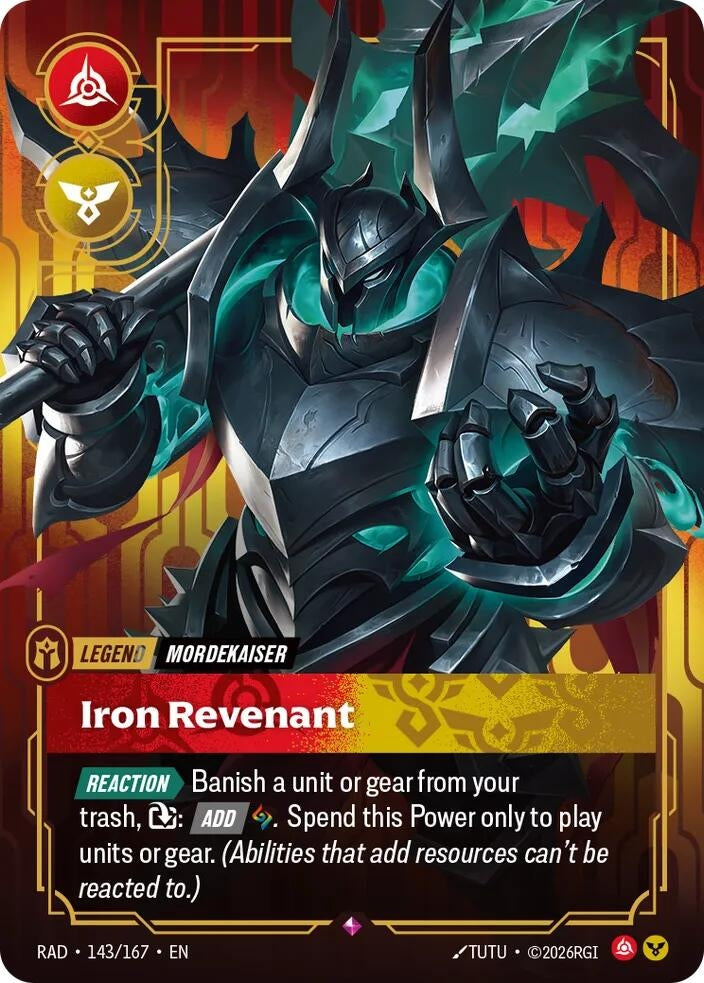 Mordekaiser, Iron Revenant (143/167) (Radiance) (RAD)