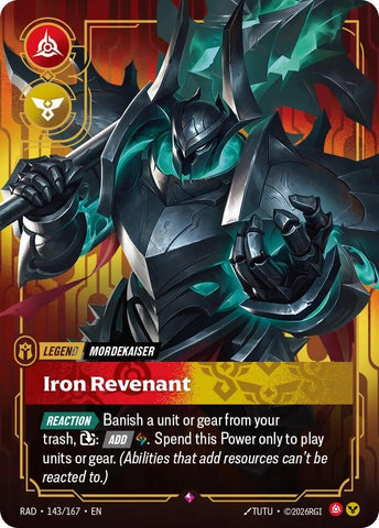 Mordekaiser, Iron Revenant (143/167) (Radiance) (RAD)