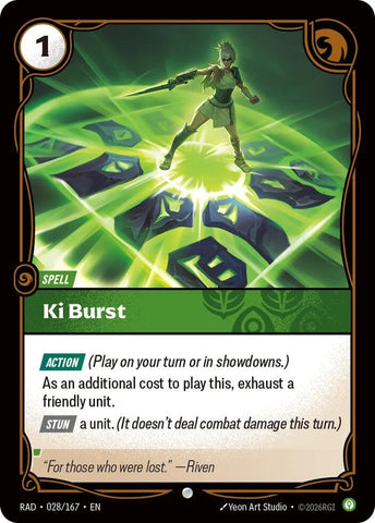 Ki Burst (028/167) (Radiance) (RAD)