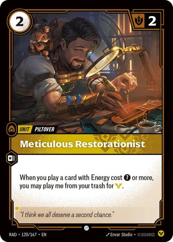 Meticulous Restorationist (120/167) (Radiance) (RAD)