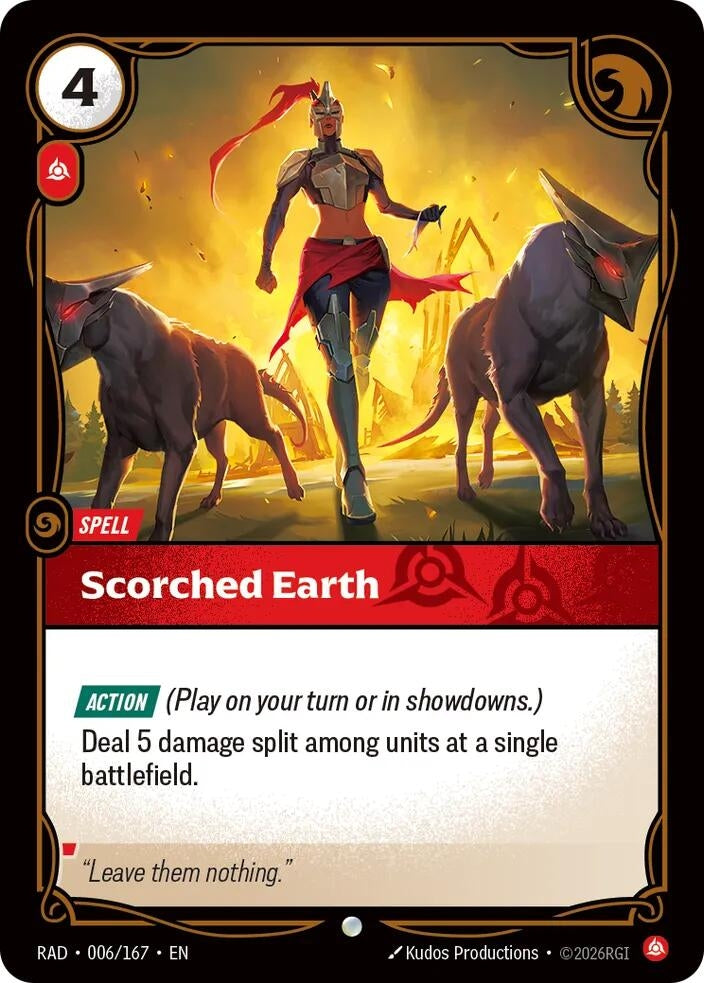 Scorched Earth (006/167) (Radiance) (RAD)