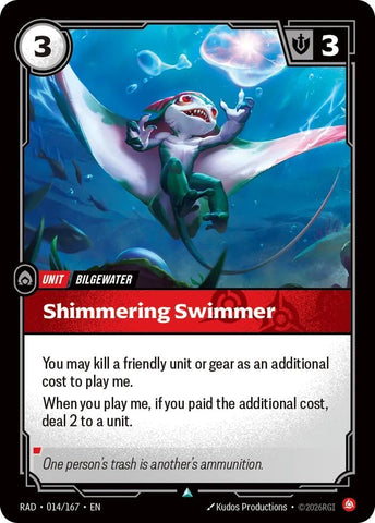 Shimmering Swimmer (014/167) (Radiance) (RAD)