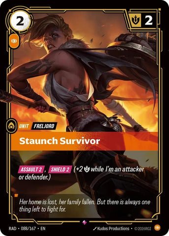 Staunch Survivor (088/167) (Radiance) (RAD)