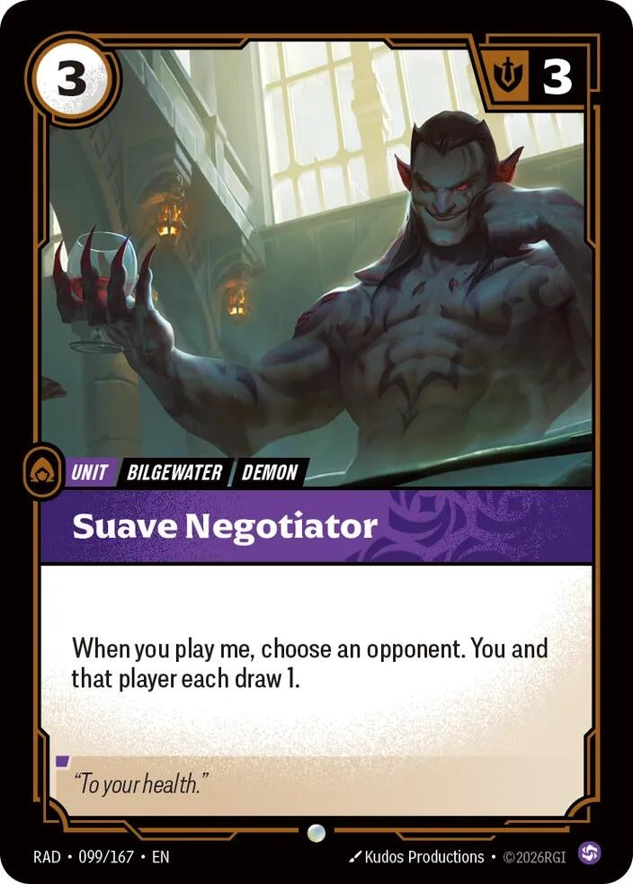 Suave Negotiator (099/167) (Radiance) (RAD)