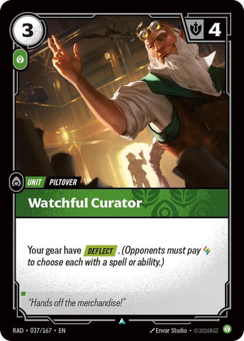 Watchful Curator (037/167) (Radiance) (RAD)