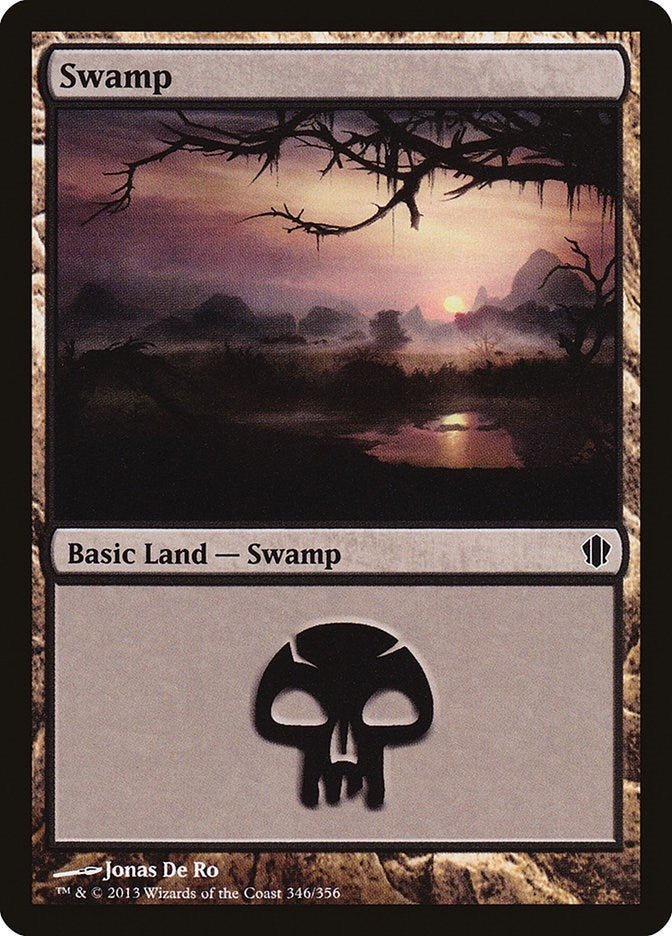 Image for Swamp (346) (346) [Commander 2013]