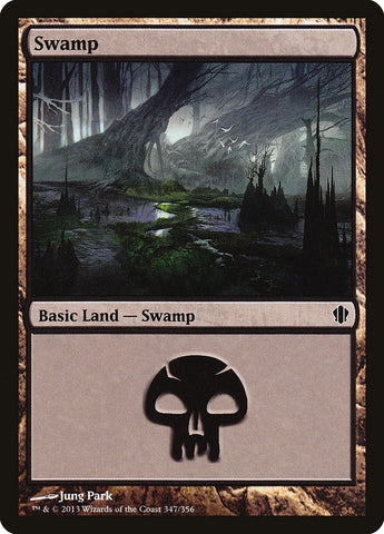 Image for Swamp (347) (347) [Commander 2013]