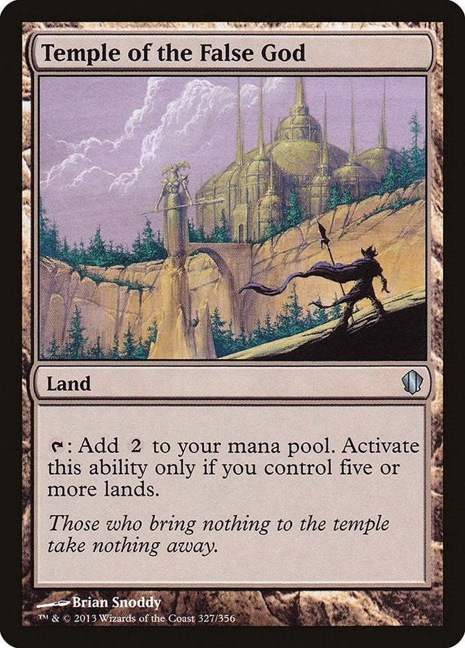 Image for Temple of the False God (327) [Commander 2013]
