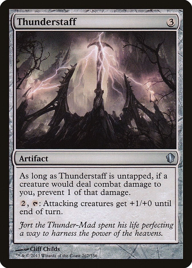 Image for Thunderstaff (267) [Commander 2013]
