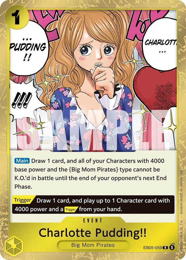 Image for Charlotte Pudding!! (EB05-059) (Extra Booster: One Piece Heroines Edition Vol. 2) (EB05) - One Piece Card Game
