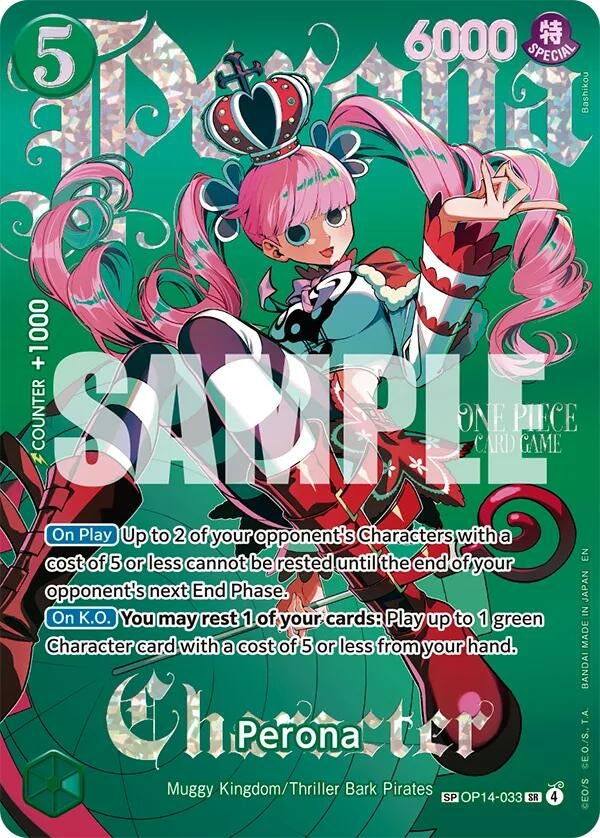 Image for Perona - OP14-033 (SP) (OP14-033) (Extra Booster: One Piece Heroines Edition Vol. 2) (EB05) - One Piece Card Game