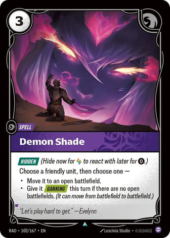 Demon Shade (102/167) (Radiance) (RAD)