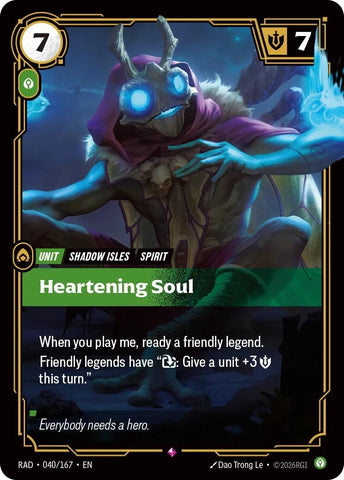Heartening Soul (040/167) (Radiance) (RAD)