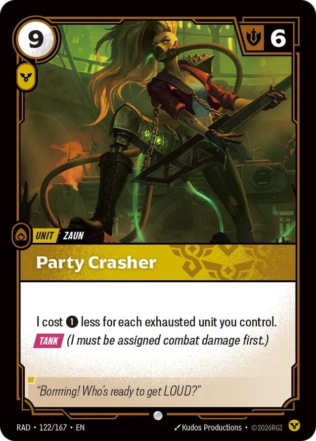 Party Crasher (122/167) (Radiance) (RAD)