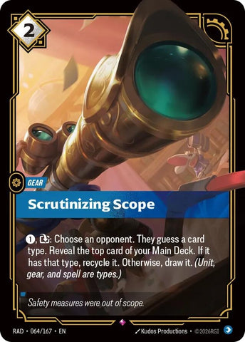 Scrutinizing Scope (064/167) (Radiance) (RAD)