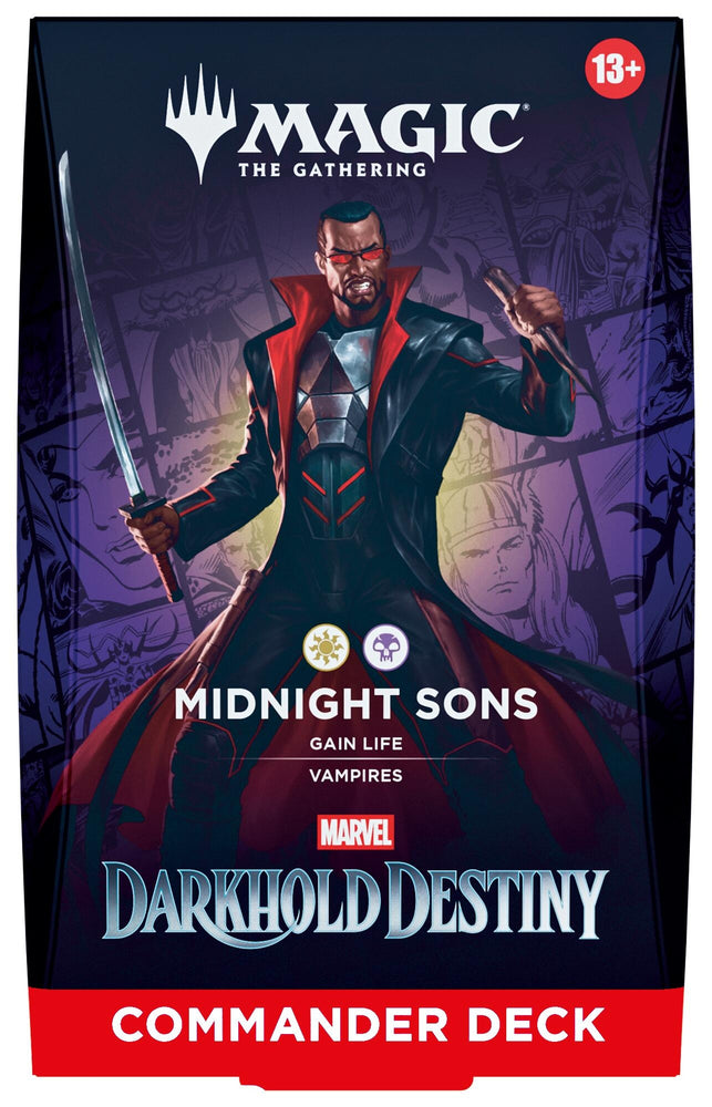 Image for Marvel: Darkhold Destiny Commander Deck - Midnight Sons - Magic: The Gathering