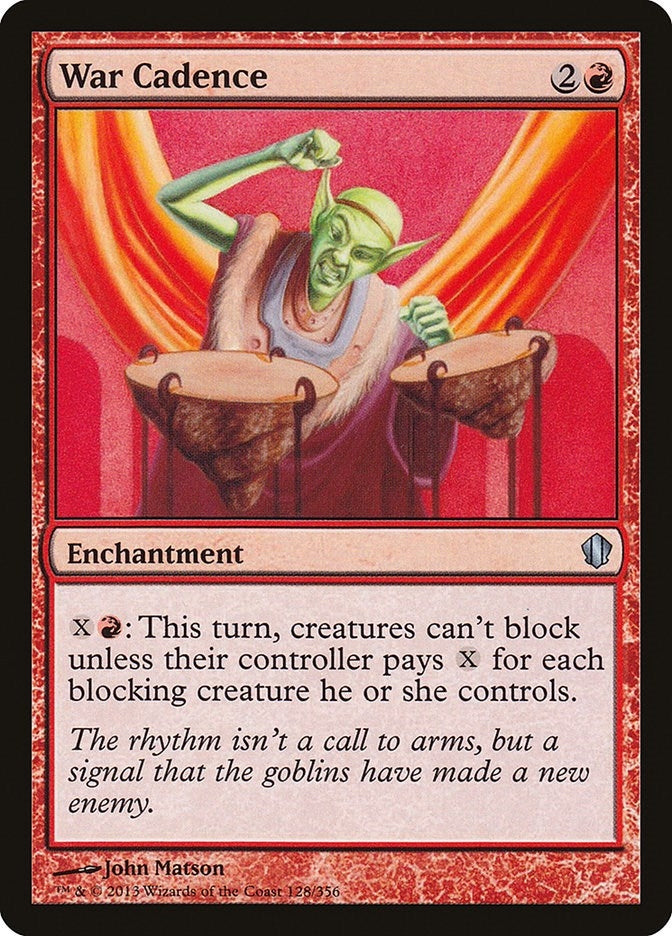 Image for War Cadence (128) [Commander 2013]