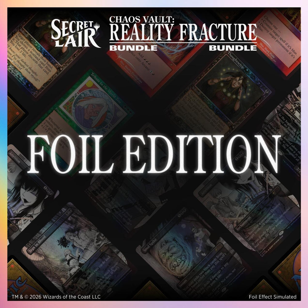 Image for Secret Lair Chaos Vault: Reality Fracture Secret Lair Bundle Bundle - Foil Edition - Magic: The Gathering