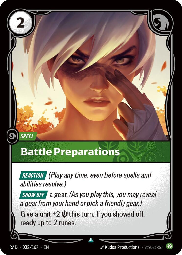Battle Preparations (032/167) (Radiance) (RAD)