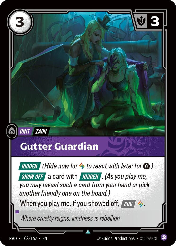 Gutter Guardian (103/167) (Radiance) (RAD)