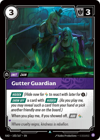 Gutter Guardian (103/167) (Radiance) (RAD)