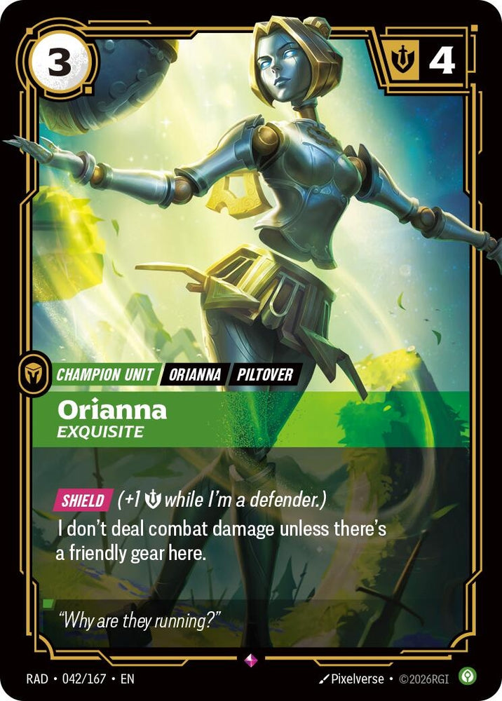 Orianna, Exquisite (042/167) (Radiance) (RAD)