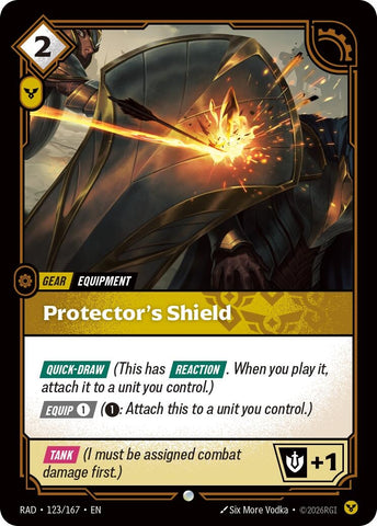 Protector's Shield (123/167) (Radiance) (RAD)