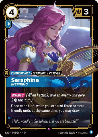 Seraphine, Inspiring (065/167) (Radiance) (RAD)