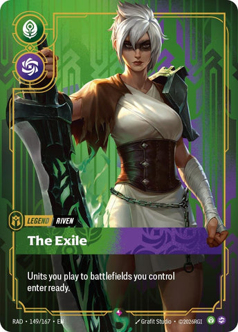 Riven, The Exile (149/167) (Radiance) (RAD)