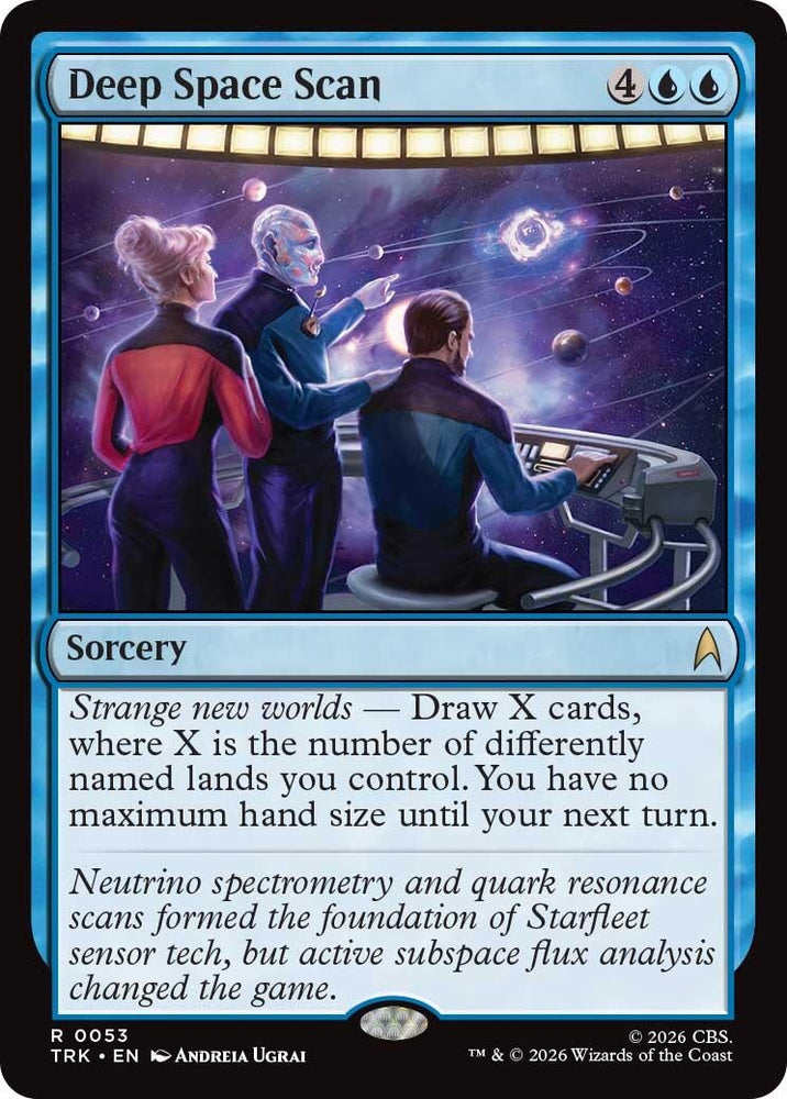 Image for Deep Space Scan (53) (Star Trek) (TRK) - Magic: The Gathering