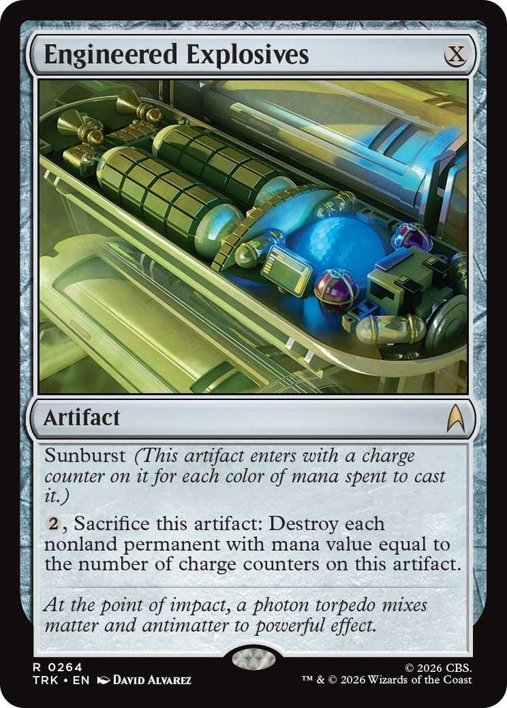 Image for Engineered Explosives (264) (Star Trek) (TRK) - Magic: The Gathering