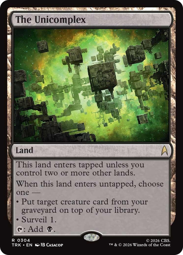 Image for The Unicomplex (304) (Star Trek) (TRK) - Magic: The Gathering
