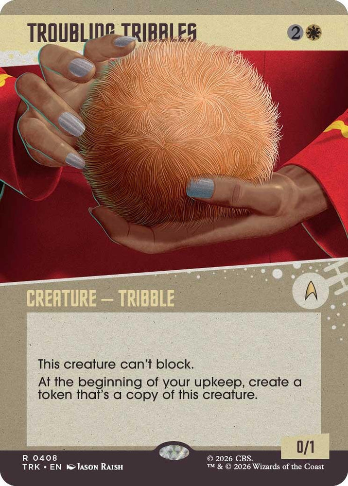 Image for Troubling Tribbles (Showcase) (408) (Star Trek) (TRK) - Magic: The Gathering
