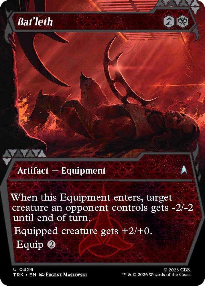 Image for Bat'leth (Showcase) (426) (Star Trek) (TRK) - Magic: The Gathering