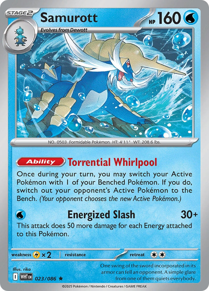 Image for Samurott (Deck Exclusives) (PR) - Pokemon